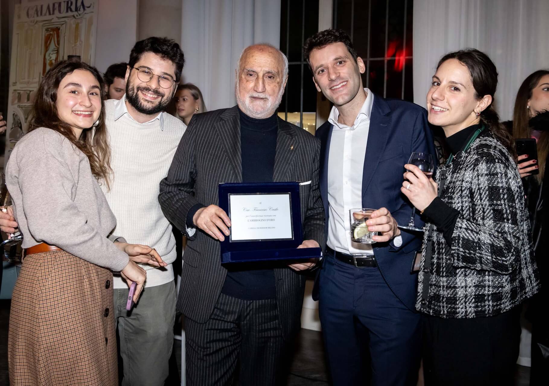 Francesco Casali, Tommaso Abbiati, Marta Lentini, Riccardo Buratti e Carlotta Del Serrone